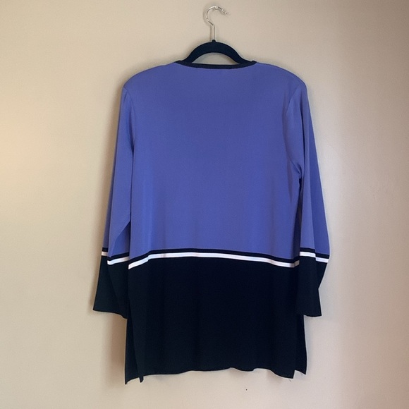 Exclusively Misook Woman Black Cardigan Vintage Classic size medium - Picture 6 of 7